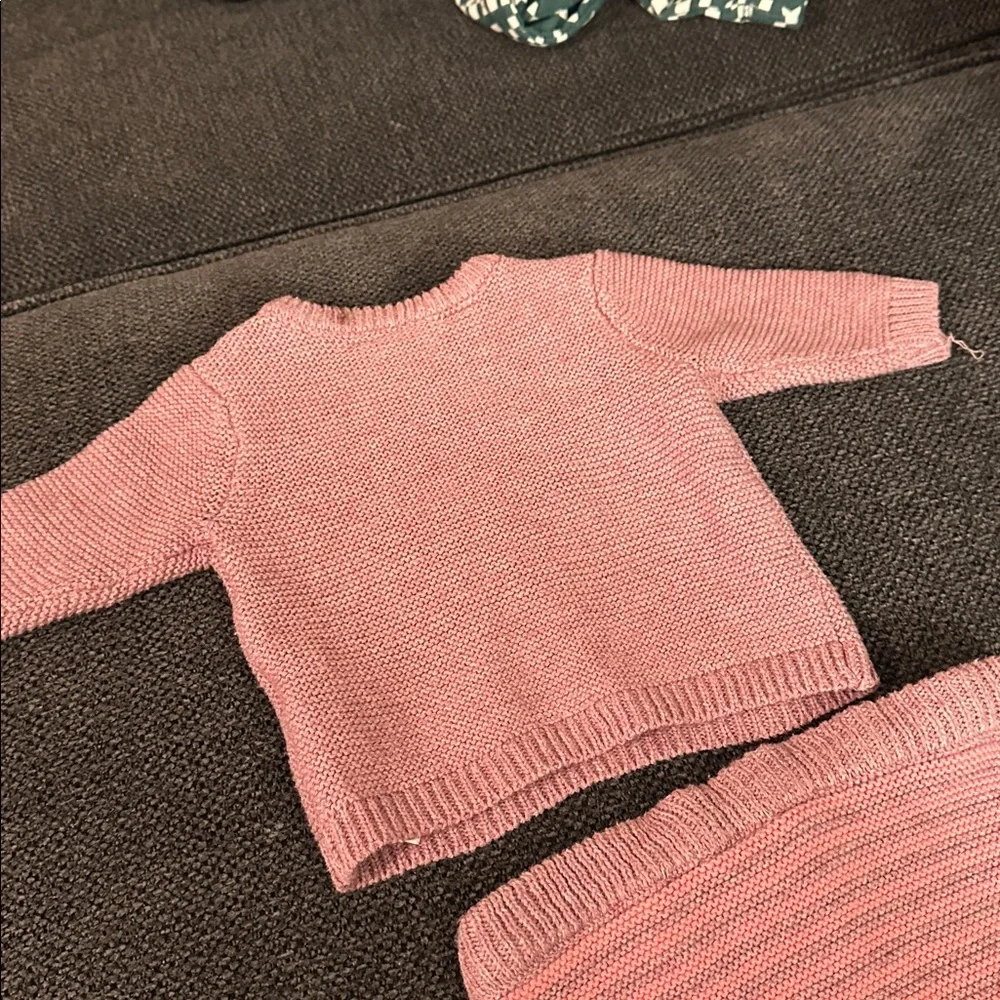 rene rofe baby owl sweater set - great condition - Picture 5 of 5